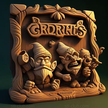 3D модель Игра Hearthstone Goblins vs Gnomes (STL)